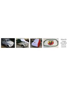 Fiat Abarth 500 Italian Flag Tricolore Prestige Indoor Custom Cover